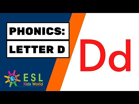 Phonics | The Letter 'D' | Letter Dd Sounds | ESL Kids World