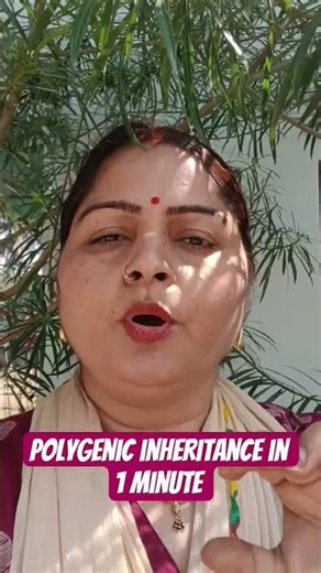 polygenic inheritance explained in 1 minute