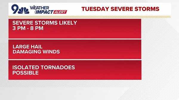 What to expect as severe weather returns to Denver metro Tuesday