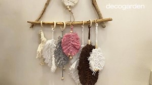 Cómo hacer hojas de macramé