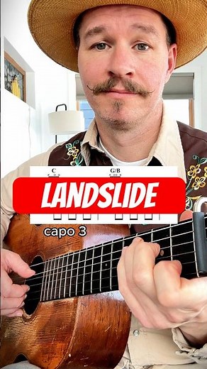 Guitar Tutorial Play Landslide Fleetwood Mac #guitar #tutorial