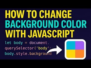 How to change bg color with JavaScript