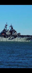 1.3K views · 20 shares | USS Wasp (LHD-1) Type: Wasp-class amphibious assault ship, Speed 22 knots (41 km/h; 25 mph) Length 843 ft (257 m) Beam 104 ft (31.8 m) Draft 27 ft (8.1 m) #warship #navy #ship #ww #battleship #military #sea #history #warships #usnavy #naval #destroyer #aircraftcarrier #ships #worldofwarships #navyship #war #frigate #worldwar #sailor | Richard LeBel | Facebook
