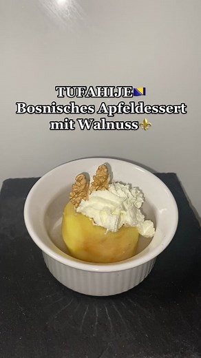Bosnian Apple Dessert Recipe - Traditional Tufahije with Walnuts 🇧🇦