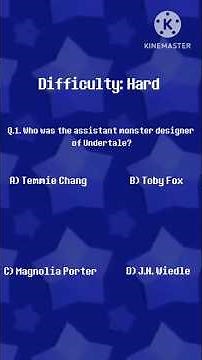 UT/DR Quiz Part - 2 (Hard edition) #undertale #deltarune #quiz