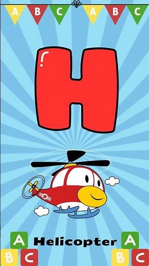 Learn the Letter H! 🐴🚁🧢 | Fun ABC Alphabet for Kids #dailywordenglish