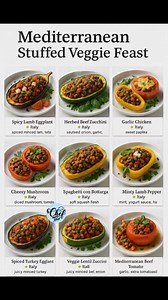 Mediterranean Stuffed Veggie Feast | Chef Jahed