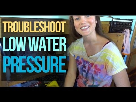 RV Living: Troubleshoot Low Water Pressure in One Sink Only