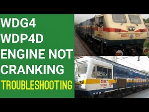 WDG4 STARTUP troubleshooting।। wdp4d locomotive troubleshooting।wdp4d sound।wdp4d HORN