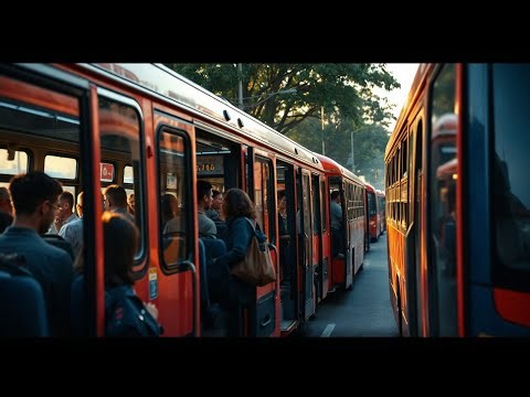 Buses Standing in a Row | songs, rhymes, poems | the poem haven |