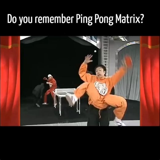 Prof. Rogério Vilkevicius on Instagram: "🎭✨ Matrix Ping Pong — the Japanese performance that went viral worldwide! In the early 2000s, a group of amateur performers appeared on Japan’s Kasou Taishou (Masquerade) show, recreating Matrix scenes with nothing but creativity, timing, and live visual tricks. No CGI. No fancy tech. 👉 Just imagination and skill. The result? A performance so unique it became one of the most famous viral videos ever, a true symbol of Japanese creativity. 📌 Matrix Ping 