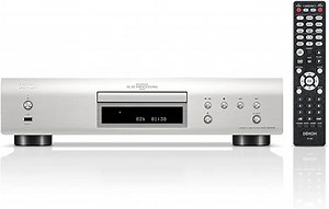 Denon DCD-900NE HiFi CD Player, CD Spieler, Hi-Res, Unterstützung von CD, CD-R/RW, MP3, WMA und USB, Silber