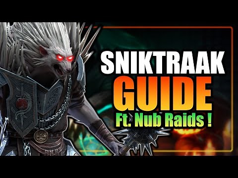 SNIKTRAAK | The Ultimate SKINWALKER TANK Build ! Ft. ‪@NubRaids‬ | Brutal Hydra | Raid Shadow Legends