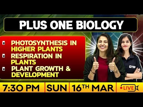 Plus One Biology Public Exam | Chapter : 11, 12, 13 | Full Chapters | Exam Winner