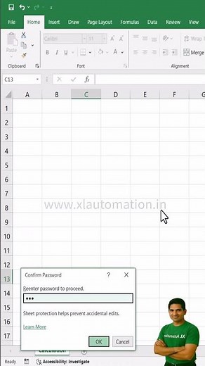 Protect Confidential Data in Excel the Right Way #excel #excelforbeginners #exceltips #exceltutorial