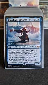 cEDH Urza, High Lord Artificer Artifact Combo Deck #mtg #urza #magic #cedh #edh #youtubeshorts #tcg