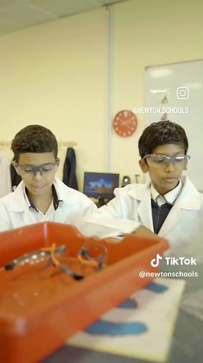 Exploring Science at Newton International Academy