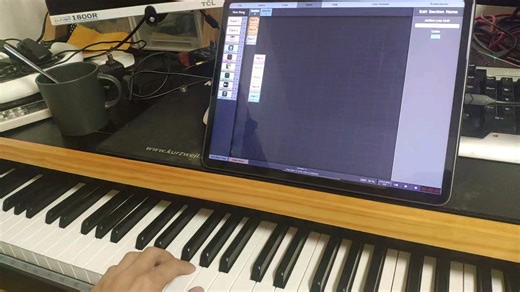 KeyStage即将更新的2.1杀疯了，走带可以被任意控制且重置，意味着音序器可以当琶音器用了，而且支持自己写脚本控制器了[哇]