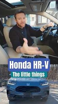 It's the Little Things | 2026 Honda HR-V