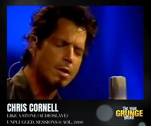 CHRIS CORNELL - Like A Stone (Audioslave) Live & Unplugged at Sessions @ AOL August 31st, 2006 | The YEAR Grunge BROKE
