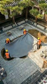 Amazing transformation: Build a koi pond in a Korean heritage home