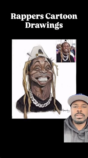 Jamario McClain on Instagram: "Rappers Cartoon Drawings"