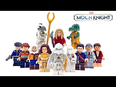 LEGO Marvel Moonknight How To Build All main characters