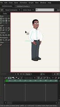 How To Create Animation | How To Add Bones To Rig A Character #animationtechniques #animtion