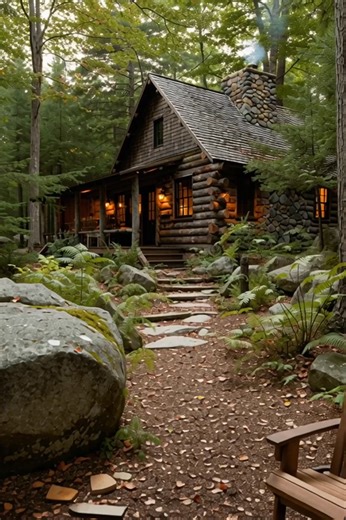 Dream place 😍 | Log Cabin