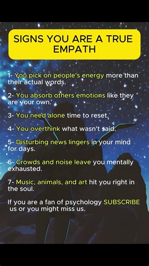 7 Signs You’re a True Empath And Why It Started in Childhood | psychology facts
