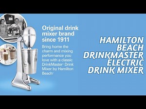 Hamilton Beach Drinkmaster Electric Drink Mixer | Best Milkshake Machine For Home | Hamilton Beach