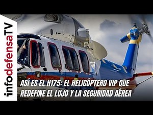 This is the H175: the VIP helicopter that redefines luxury and air safety