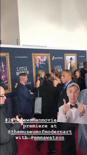 Emma Watson and Hadley Robinson - 'Little Women' NYC Premiere