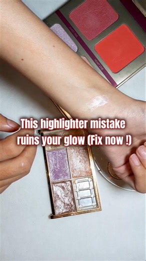 Biggest Highlighter Mistake ❌ Fix This for Flawless Glow ✨