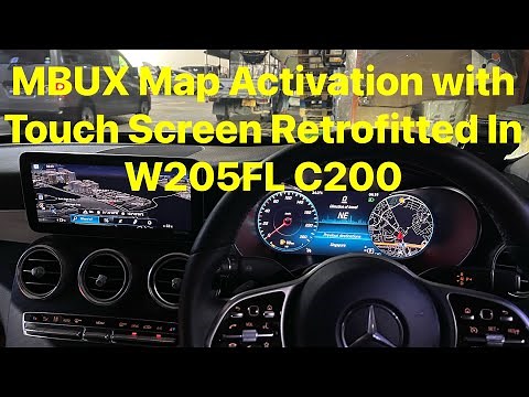 MBUX Retrofit for Facelift W205 C Class or Pre Facelift W213 E Class all original Mercedes Parts!
