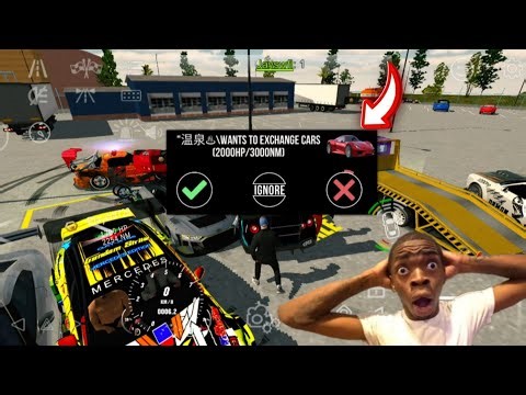 I Trading my Nissan R35 in any Random CARS in Car Parking