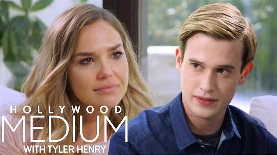 Tyler Henry Connects Arielle Kebbel To Her Uncle & Brings Her To Tears