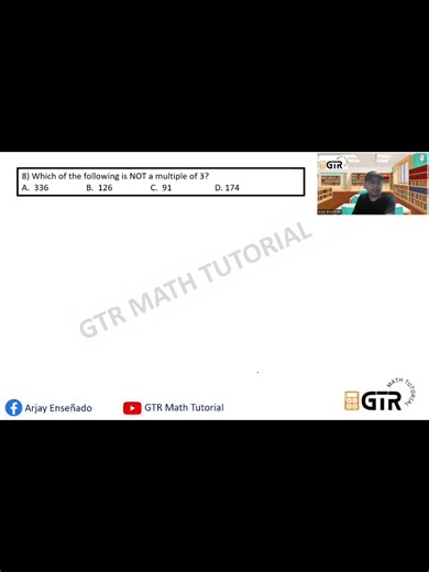 Civil Service Exam Review Divisibility Rules #arjayensenado #gtrmathtutorial #civilserviceexam