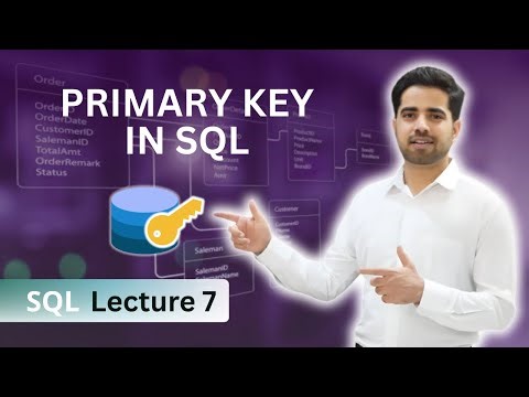 SQL Primary Key | Primary Key in SQL