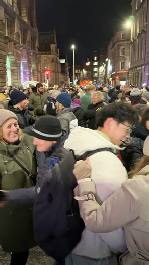 A great way to celebrate St Andrew's Day in Scotland, as the Cask Strength Ceilidh Band had the crowds dancing the Gay Gordons in Dundee City centre. This was part of the 2025 Dundee Hooley, a free, family-friendly event that bings the heart of city to life with live music, street shows, food, and a spectacular torchlight procession. The Cask Strength Ceilidh Band is Scotland’s premier Ceilidh band, combineing the famous Highland box-and-fiddle duo of John Somerville and Adam Sutherland, with th