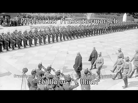 Der Preussicher Präsentiermarsch in der Weimarer republik-sequez