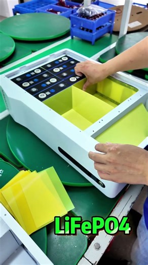 Arranging LFP Batteries for Home ESS at GeePower Factory