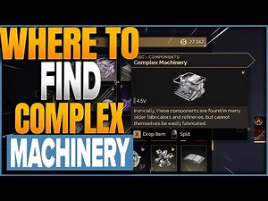 Where To Find Complex Machinery In Dune Awakening