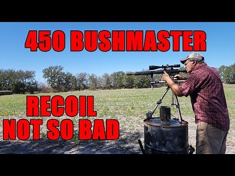 450 BUSHMASTER RECOIL DEMO