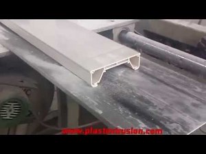 PVC profile production line PVC profile extrusion machine