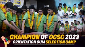 🎊 Continuing the legacy of ALLEN's historical results in Olympiads, 19 ALLENites have made India proud on the international platform by getting their names in the finals of 6 official & coveted Olympiads. ⭐ To celebrate their outstanding achievement, a felicitation ceremony was held at ALLEN SANKALP on 5th June 2023. ✅ 3 out of 5 in the International Physics Olympiad, 4 out of 4 in International Chemistry Olympiad, 4 out of 5 in International Astronomy and Astrophysics Olympiad, 1 out of 6 in I