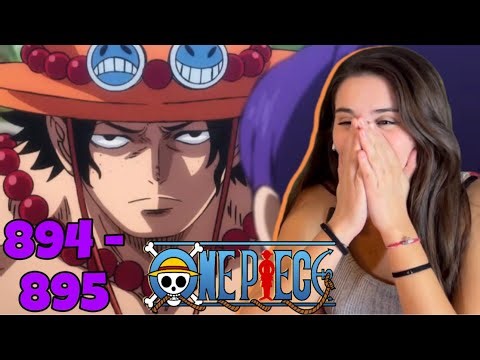 ONE PIECE Ep. 893-894 REACTION - ACE NON VERRÀ !!