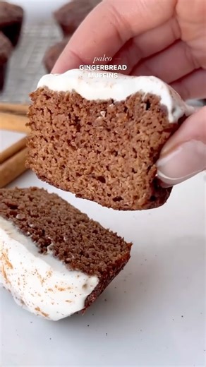 doTERRA Essential Oils USA on Instagram: "Soft, cozy, ginger-spiced muffins for the holidays? Yes please. 🧁 Ingredients: • 1 1/4 cup almond flour • 2 tbsp coconut flour • 1 tsp baking soda • 1 tsp cinnamon • 1/4 tsp ground cloves • 1/4 tsp salt • 1/3 cup almond butter • 1 cup applesauce • 2 eggs • 2 tbsp molasses • 1/4 cup maple syrup • 1 tsp vanilla extract • 2 drops doTERRA Ginger essential oil Frosting: • 1/2 c Greek yogurt • 1 tbsp powdered sugar • 1/4 tsp vanilla extract Method: 1. Preheat