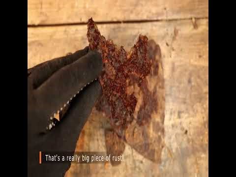 Antique Butcher’s Axe Restoration 🔪✨ | Satisfying Rust Removal & Polishing