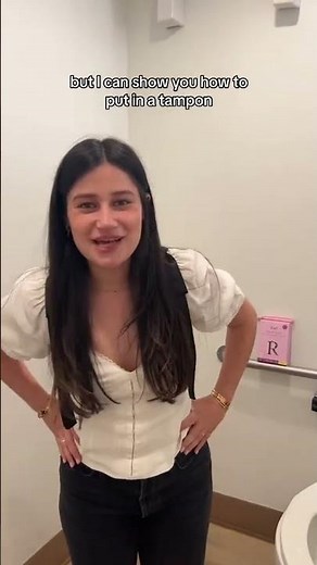 No, I cannot fix a toilet. Yes, I can teach you how to use a tampon! 👩‍🔧